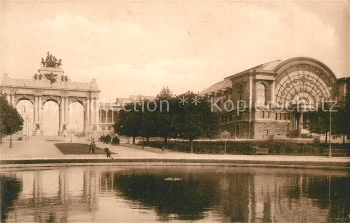 Bruxelles Bruessel Arcaden Museum du Cinquantenaire