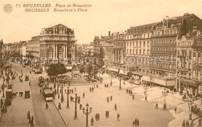 Bruessel Bruxelles Place de Brouckere