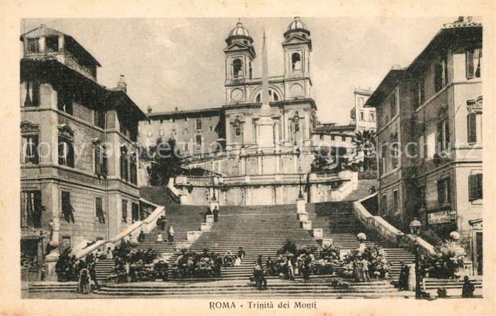 Roma Rom Trinita dei Monti