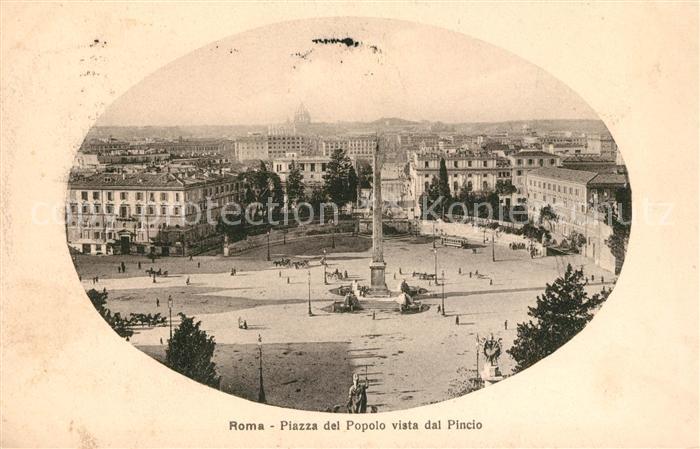 Roma Rom Piazza del Popolo Pincio