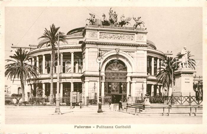 Palermo Sicilia Politeama Garibaldi
