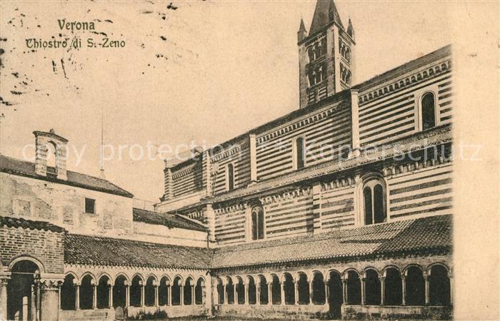 Verona Veneto Chiostro San Zeno