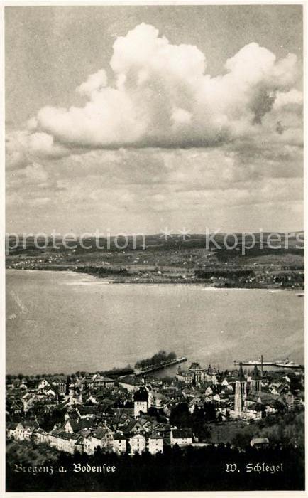 Bregenz Bodensee Fluherstrasse bayrisches Ufer