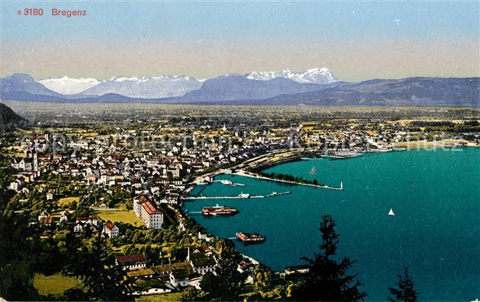 Bregenz Bodensee Panorama