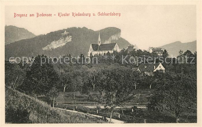 Bregenz Bodensee Kloster Riedenburg Gebhardsberg