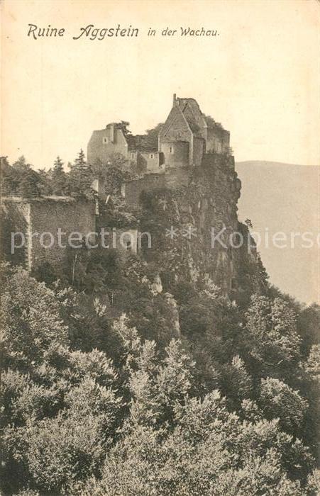 Aggstein Burgruine Ruine Aggstein Wachau