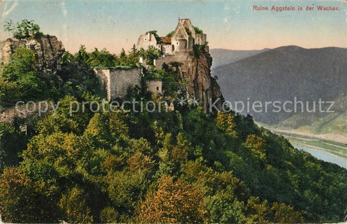 Aggsbach-Dorf Ruine Aggstein Wachau