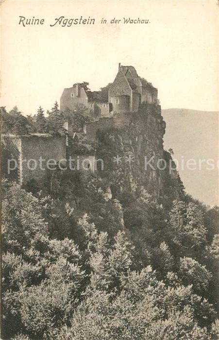 Aggsbach-Dorf Ruine Aggstein Wachau