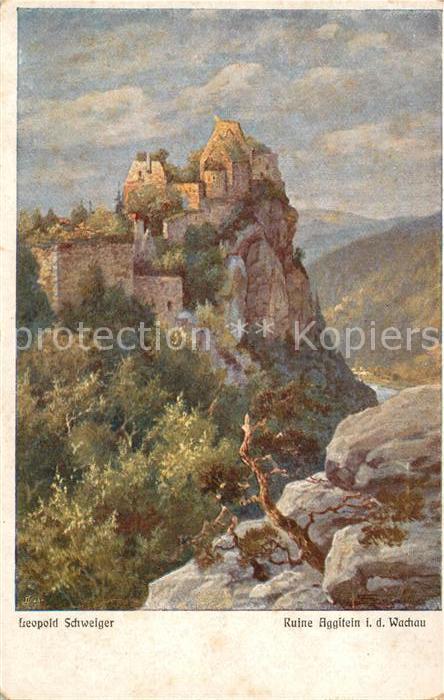 Aggsbach-Dorf Ruine Aggstein Wachau