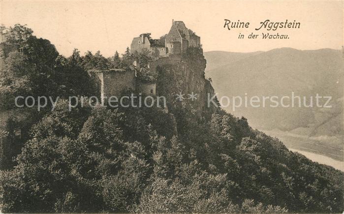 Aggsbach-Dorf Ruine Aggstein Wachau