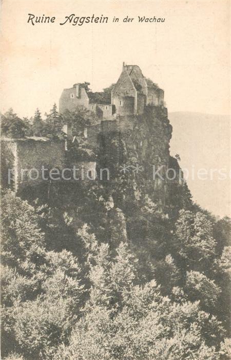Aggsbach-Dorf Ruine Aggstein Wachau