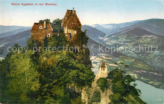 Aggsbach-Dorf Ruine Aggstein Wachau