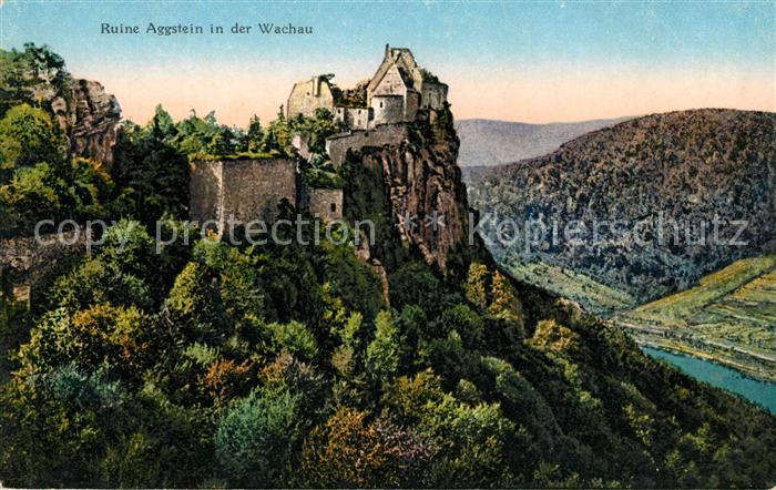 Aggsbach-Dorf Ruine Aggstein Wachau