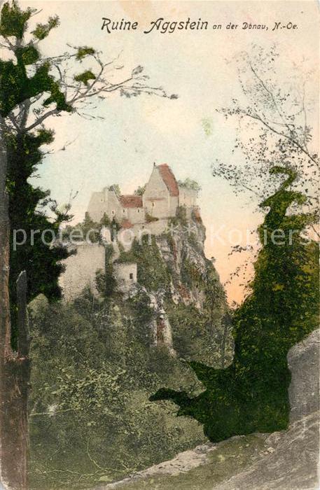 Aggsbach-Dorf Ruine Aggstein Wachau