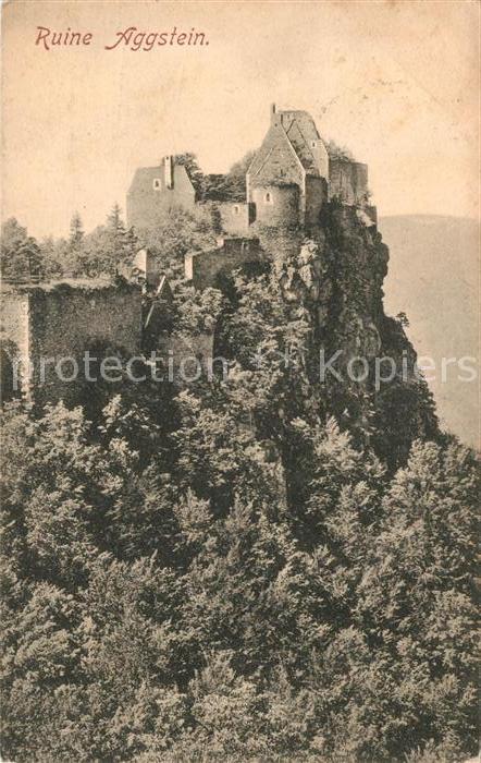 Aggsbach-Dorf Ruine Aggstein Wachau