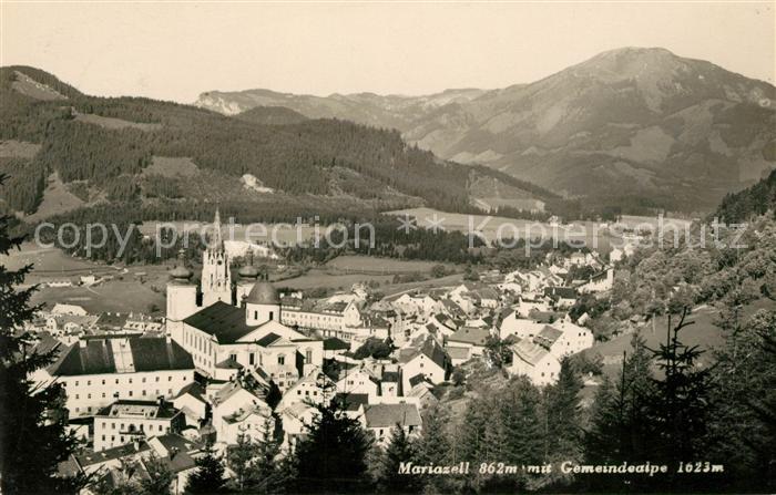 Mariazell Steiermark mit Gemeindealpe