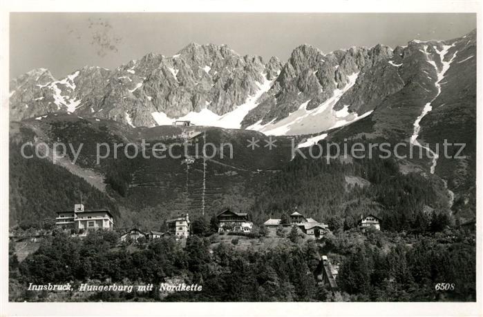 Innsbruck Hungerburg mit Nordkette