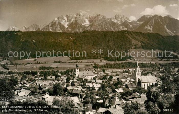 Schladming Obersteiermark mit Scheichenspitze
