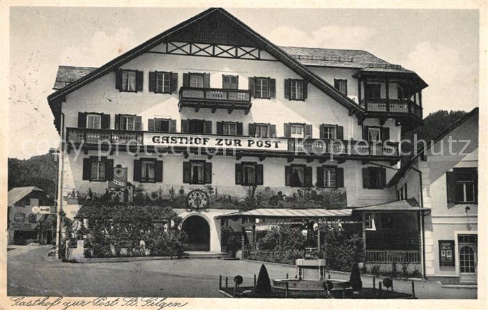 Gilgen Salzkammergut St Gasthaus Post