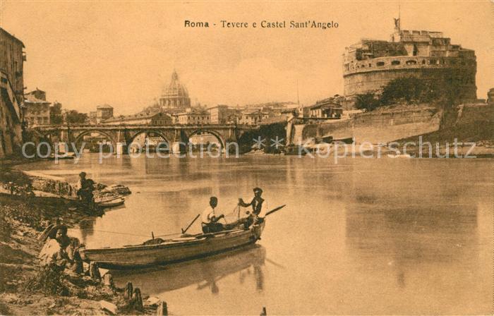 Roma Rom Tevere Engelsburg