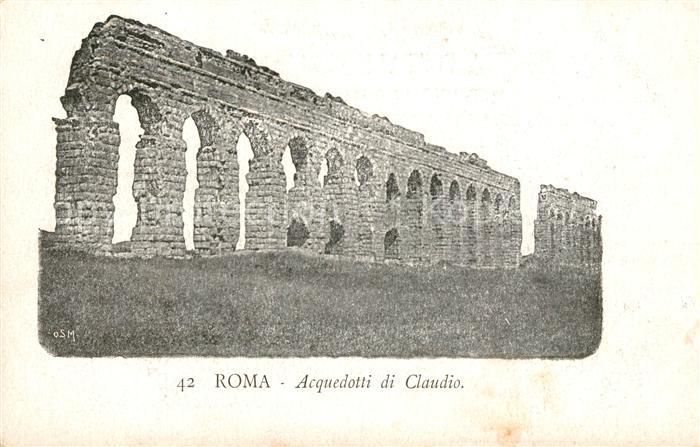 Roma Rom Acquedotti di Claudio