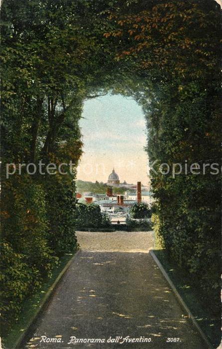 Roma Rom Panorama Aventino