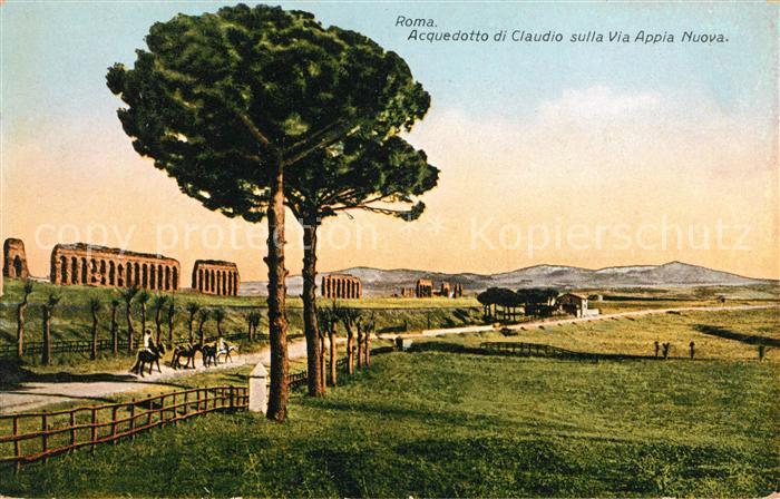 Roma Rom Acquedetto di Claudio Via Appia Nuova