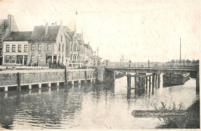 NIEUPORT Nieuwpoort West-Vlaanderen Belgie Furnes Pont