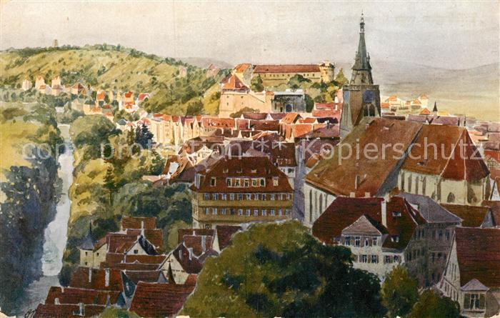 TueBINGEN BW Oesterberg Kuenstlerkarte