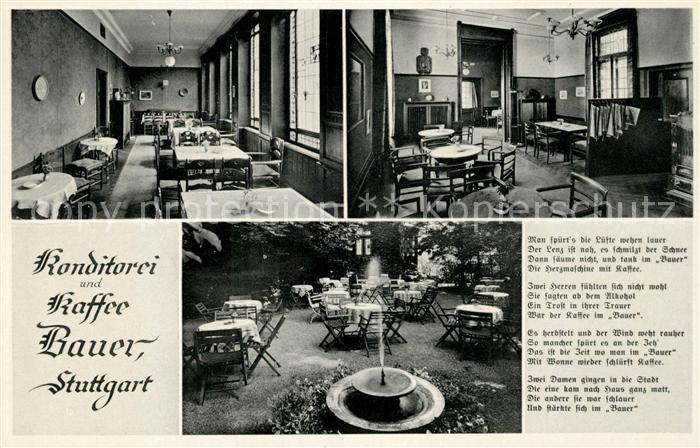STUTTGART  CITY Konditorei Bauer
