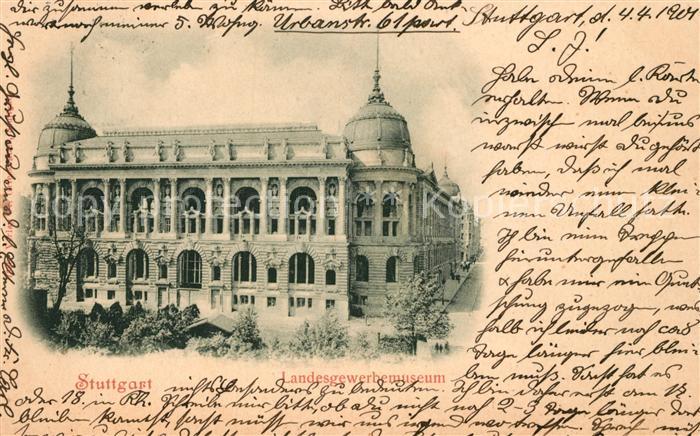 STUTTGART  CITY Landesgewerbemuseum