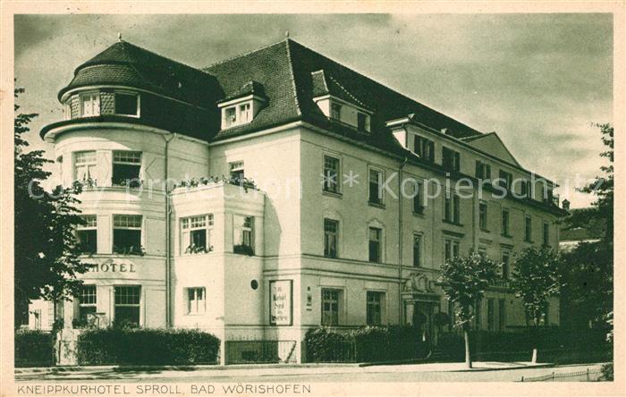 Woerishofen Bad Kneippkurhotel Sproll