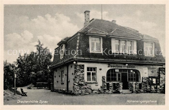 Syrau Vogtland Drachenhoehle Hoehleneingangshaus