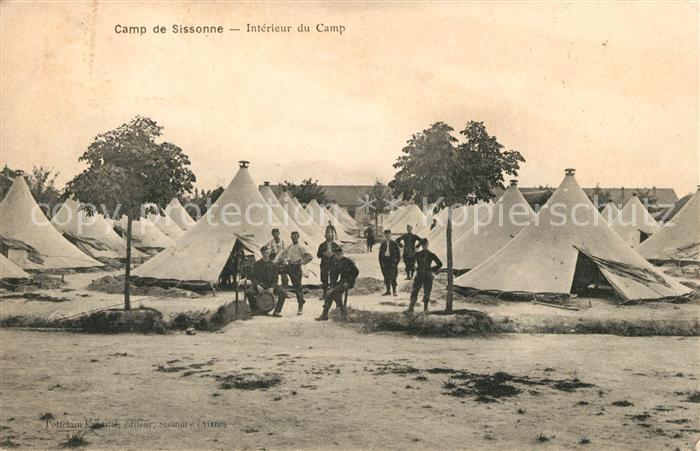 Sissonne Aisne Militaerlager