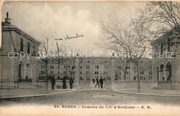 Nimes Kaserne 155 Artillerie