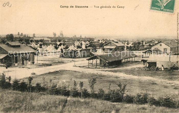 Sissonne Aisne Militaerlager Panorama