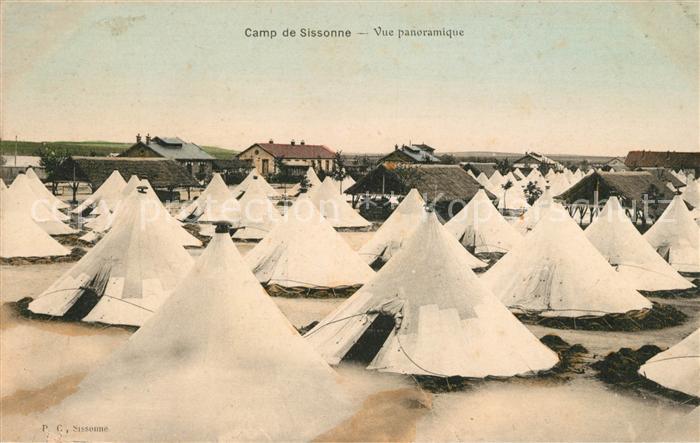 Sissonne Aisne Mlitaerlager Panorama