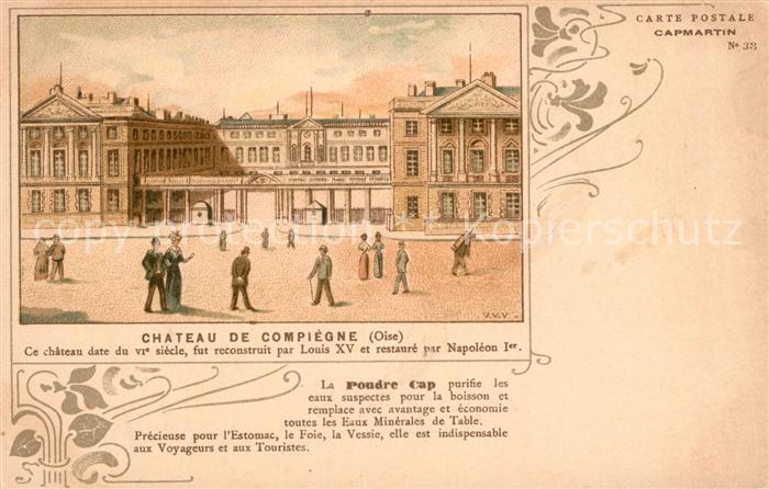 Compiegne Oise Schloss
