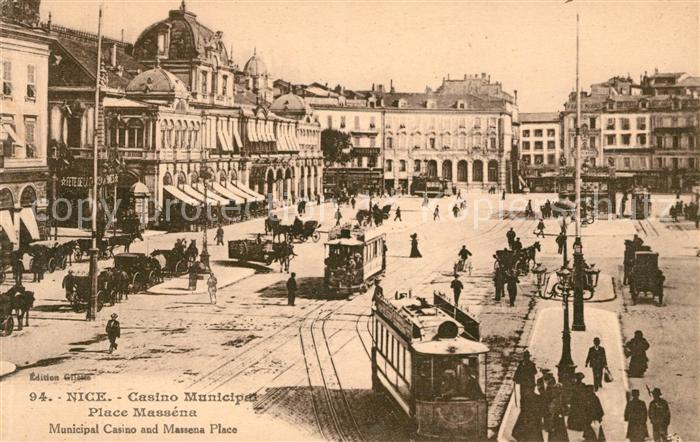 Nice Alpes Maritimes Casino Municipal Place Massena