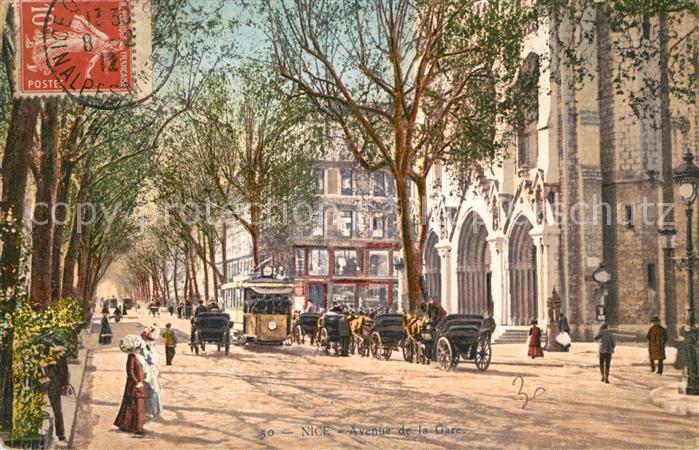 Nice Alpes Maritimes Avenue de la Gare