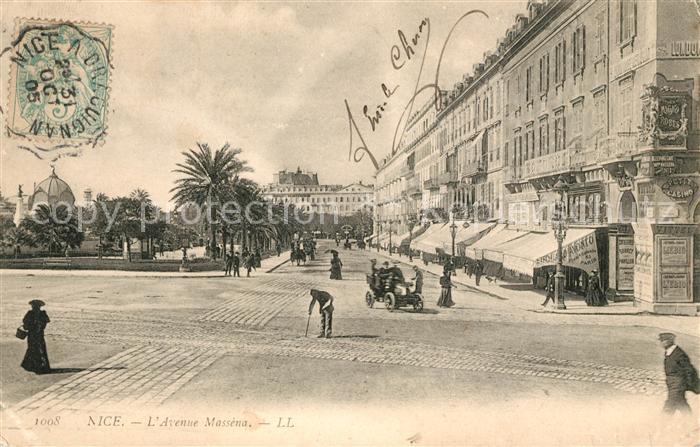 Nice Alpes Maritimes Avenue Massena