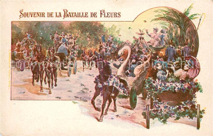 Cannes Alpes-Maritimes Bataille de Fleurs