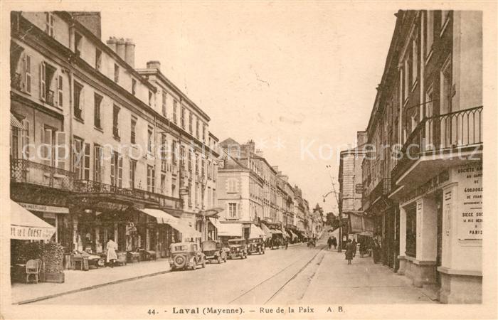 Laval Mayenne Rue de la Paix