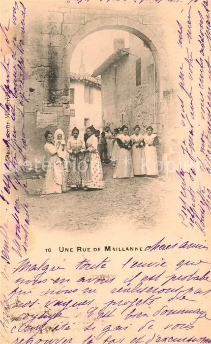 Marseille Bouches-du-Rhone Rue de Maillanne