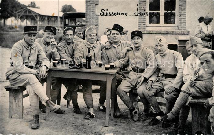 Sissonne Aisne Soldaten