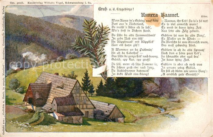 Erzgebirge Region Gedicht