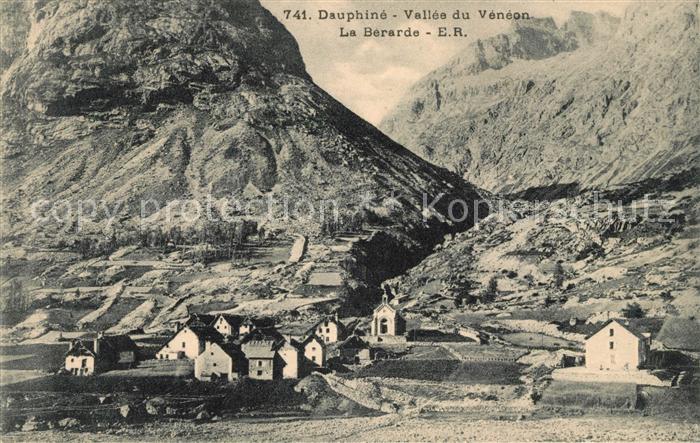 Dauphine Vallee du Veneon Panorama