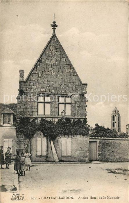 Chateau-Landon Hotel Monnaie Ruine