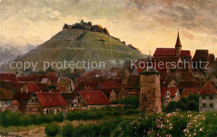 Weinsberg Panorama Weibertreu Kuenstlerkarte