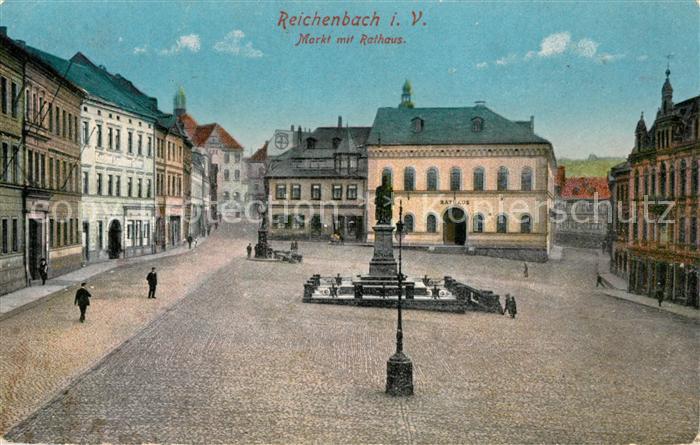 Reichenbach Vogtland Rathaus Marktplatz